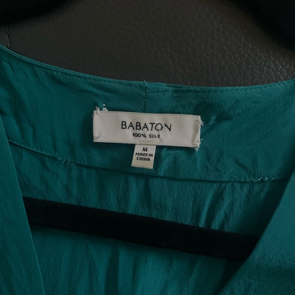 Teal Babaton Corbett romper (in turquoise) - Picture 5 of 5